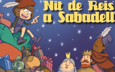Les noves il·lustracions de "Nit de reis a Sabadell" es podran veure al Casal Pere Quart fins al 7 de gener | Cedida 